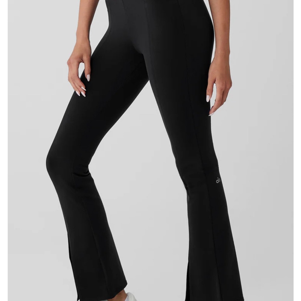 ALO Yoga Black Flare Boot Cut Pants